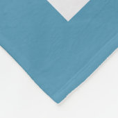 ブルーファーザーズデイフォトコラージュフリースブランケット フリースブランケット (角)