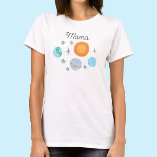 ブルーファーストのまわりにトリップザサンママ1歳 Tシャツ