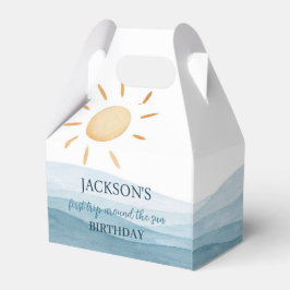 ブルーファーストトリップサンのまわりにビーフボックス誕生日 フェイバーボックス