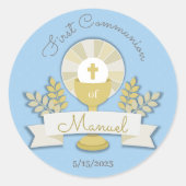 ブルーファースト・コミュニオン ラウンドシール (正面)
