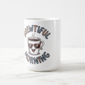 ブルーフィギュア・モーニング・コーヒー モーフィングマグカップ (中央)