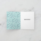 ブルーフィッシュありがとう サンキューカード (内部)