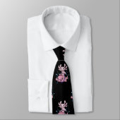 ブルーフィッシュに乗る軸索 ネクタイ (タイ)