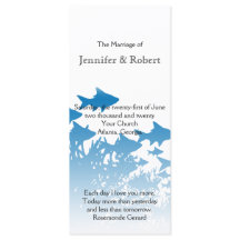 ブルーフィッシュアンドコーラル結婚式 プログラム