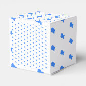 ブルーフィッシュキッズ ベビーシャワー ホワイト フェイバーボックス (裏面サイド)