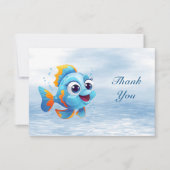 ブルーフィッシュサンキューカード サンキューカード (正面)