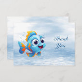 ブルーフィッシュサンキューカード サンキューカード (正面/裏面)