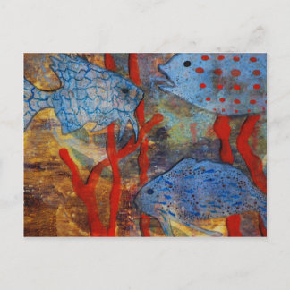 ブルーフィッシュスクール ポストカード