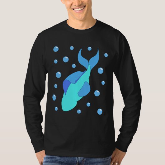 ブルーフィッシュダイブ Tシャツ (正面)