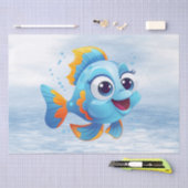 ブルーフィッシュティッシュペーパー 薄葉紙 (クラフト)