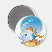 ブルーフィッシュマグネット マグネット (正面/裏面)