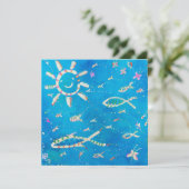 ブルーフィッシュ招待状 招待状 (スタンド正面)