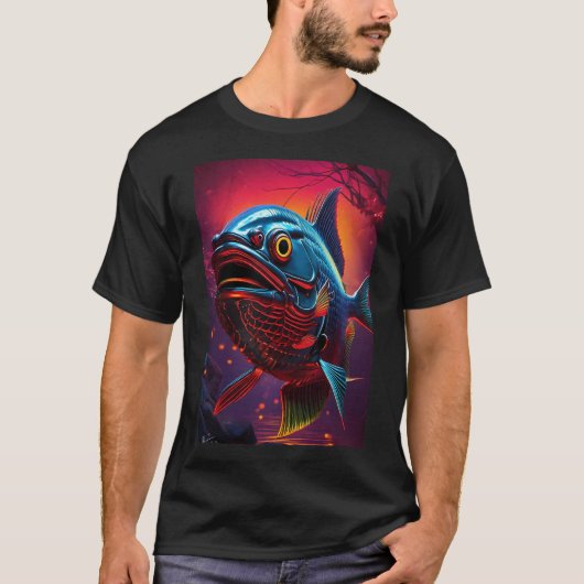 ブルーフィッシュ Tシャツ (正面)