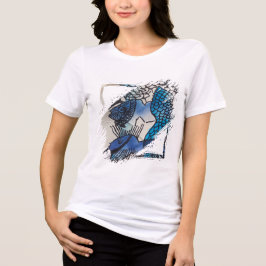 ブルーフィッシュTシャツ トライブレンドTシャツ