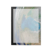 ブルーフィトプランクトン開花インザブラックシー ノートパッド (回転)