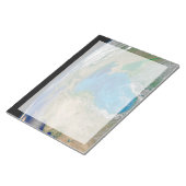 ブルーフィトプランクトン開花インザブラックシー ノートパッド (アングル)