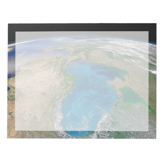 ブルーフィトプランクトン開花インザブラックシー ノートパッド (正面)