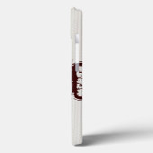 ブルーフィリグリーダマスクモノグラムIPADケース Case-Mate iPhoneケース (裏面 / 左)