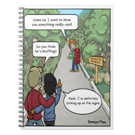 ブルーフィングおもしろいノート ノートブック