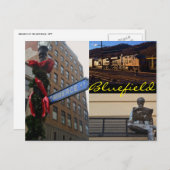 ブルーフィールド(WV)ポストカード ポストカード (正面/裏面)