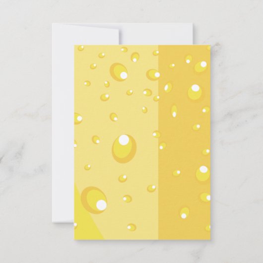 ブルーフィールファーザーズデイカードビおもしろいールパパ 招待状 (裏面)