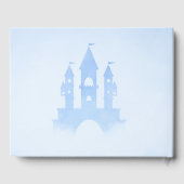 ブルーフェアリーのお城の赤ちゃんシャワーゲストブック ゲストブック (裏面)