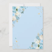 ブルーフェアリーエンチャントガーデンSweet sixteen 招待状 (裏面)