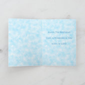 ブルーフェアリーシスター7誕生日 カード (内部)