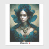 ブルーフェアリーファンタジーアートシール シール (シート)