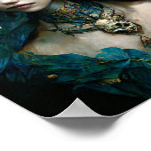 ブルーフェアリーファンタジーアートポスター ポスター (角)