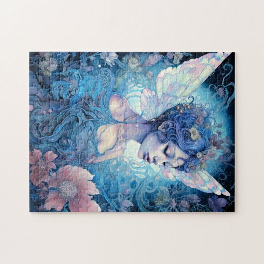 ブルーフェアリーファンタジーアート ジグソーパズル (横)
