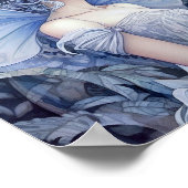 ブルーフェアリーファンタジーアート ポスター (角)