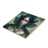 ブルーフェアリーファンタジーセラミックタイル タイル (側面)