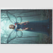 ブルーフェアリーフォレストデクページ紙 薄葉紙 (正面)