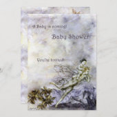 ブルーフェアリーベ運ビーシャワー招待状 招待状 (正面/裏面)