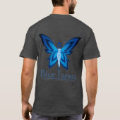 ブルーフェアリー メンズスローガンベーシックダークTシャツ Tシャツ (裏面)