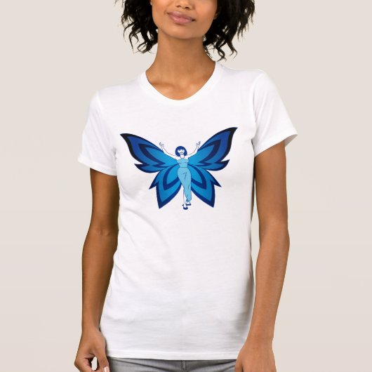ブルーフェアリー レディース ベーシック 長袖Tシャツ Tシャツ (正面)