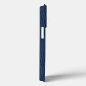 ブルーフェイクジーンズカスタム文字iPhoneケース Case-Mate iPhoneケース (裏面 / 右)