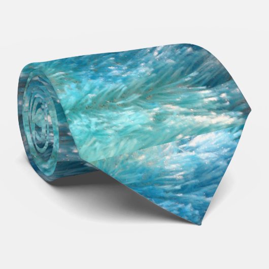 ブルーフェイクファーネクタイ ネクタイ (ロール)