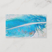 ブルーフェザーの名刺カスタムテンプレート 名刺 (裏面)