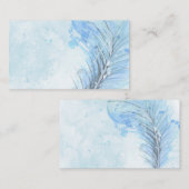 ブルーフェザーカスタム名刺テンプレート 名刺 (正面/裏面)
