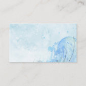 ブルーフェザーカスタム名刺テンプレート 名刺 (裏面)