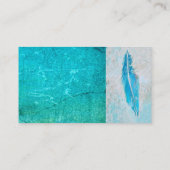 ブルーフェザー名刺カスタムテンプレート 名刺 (裏面)