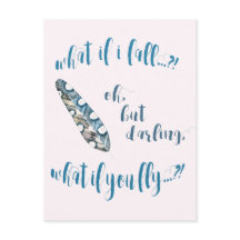 ブルーフェザー – 何もしの秋?感動的引用文