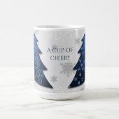 ブルーフェスティバルクリスマスツリーコーヒーマグ コーヒーマグカップ (中央)