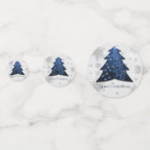 ブルーフェスティバルクリスマスツリーテーブル紙吹雪 コンフェッティ (正面)