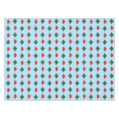 ブルーフェスティバルマッシュルームテーブルクロス テーブルクロス (正面(横))