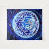 ブルーフェニックス タペストリー (正面(横))