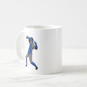 ブルーフェンサー コーヒーマグカップ (正面左)
