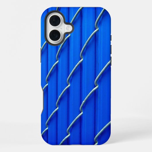 ブルーフェンスのスマホケース iPhoneケース (裏面)